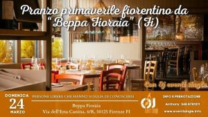Pranzo primaverile fiorentino da "Beppa Fioraia"