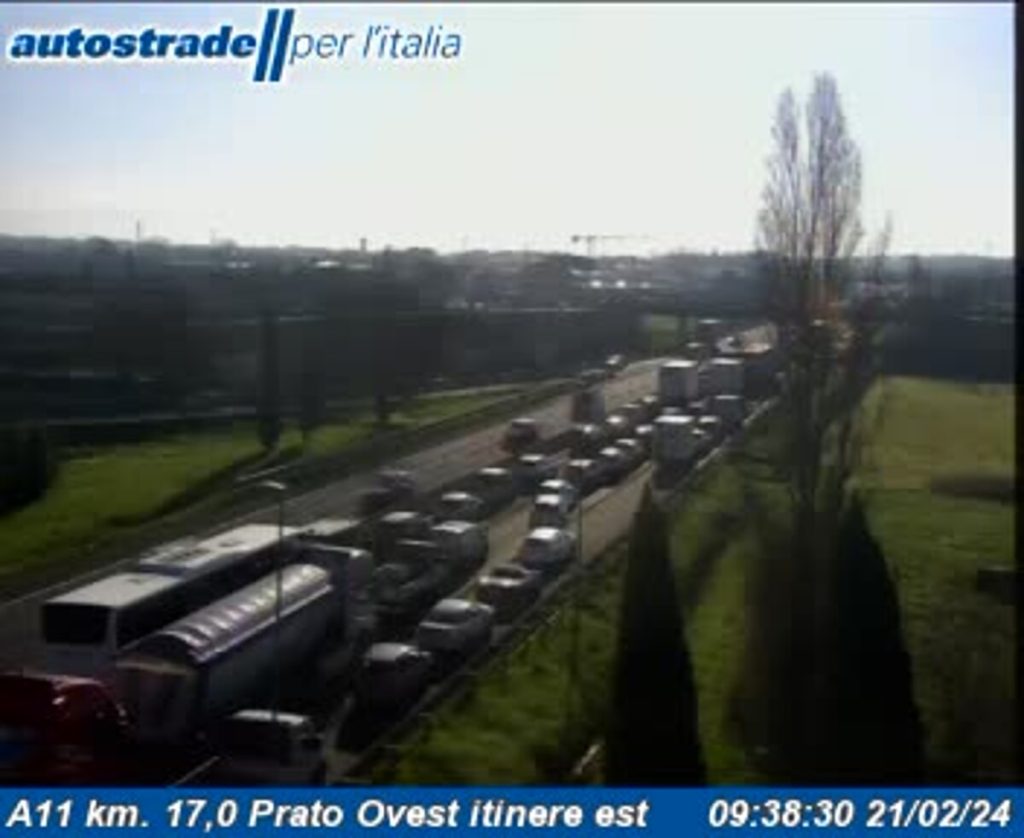 Autostrade: traffico congestionato nel nodo di Firenze