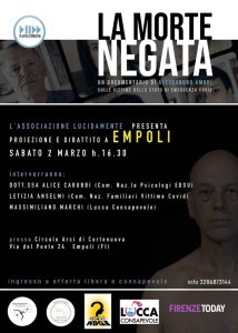 FILM - 'La morte negata, documentario sulle vittime dello stato di emergenza Covid'