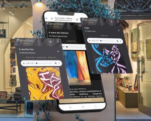 Galleria Dantebus di Firenze: nasce il virtual tour in 3d con audioguida per visitare a distanza le mostre di oltre 130.000 artisti emergenti