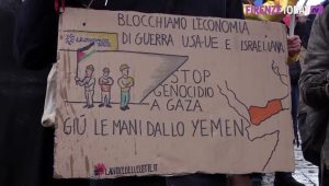 Firenze Antifascista in corteo per la Palestina: “Fermate questo genocidio”