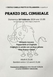 Pranzo del cinghiale