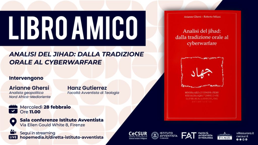 Presentazione del libro "Analisi del jihad: dalla tradizione orale al cyberwarfare"