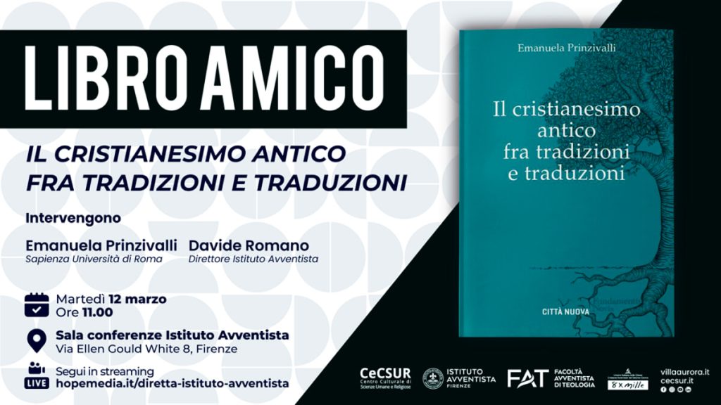 Presentazione del libro "Il cristianesimo antico fra tradizioni e traduzioni"