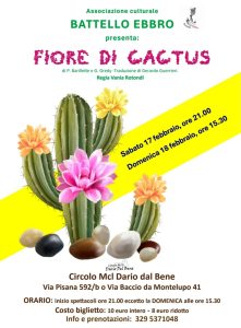 Spettacolo "Fiore di cactus" al Circolo Dario Del Bene