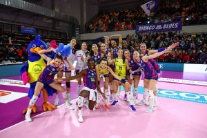 Volley A1 femminile, la Savino Del Bene torna a correre: 3-0 a Cuneo