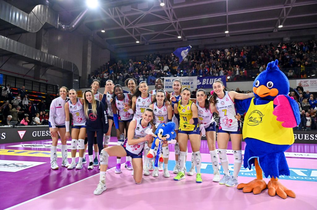 Volley A1 femminile, la Savino Del Bene senza problemi contro Trentino