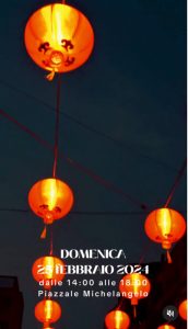 Al Piazzale Michelangelo si festeggia il Capodanno cinese con la festa delle lanterne