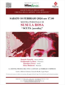 "Scuta", mostra personale di pittura materica