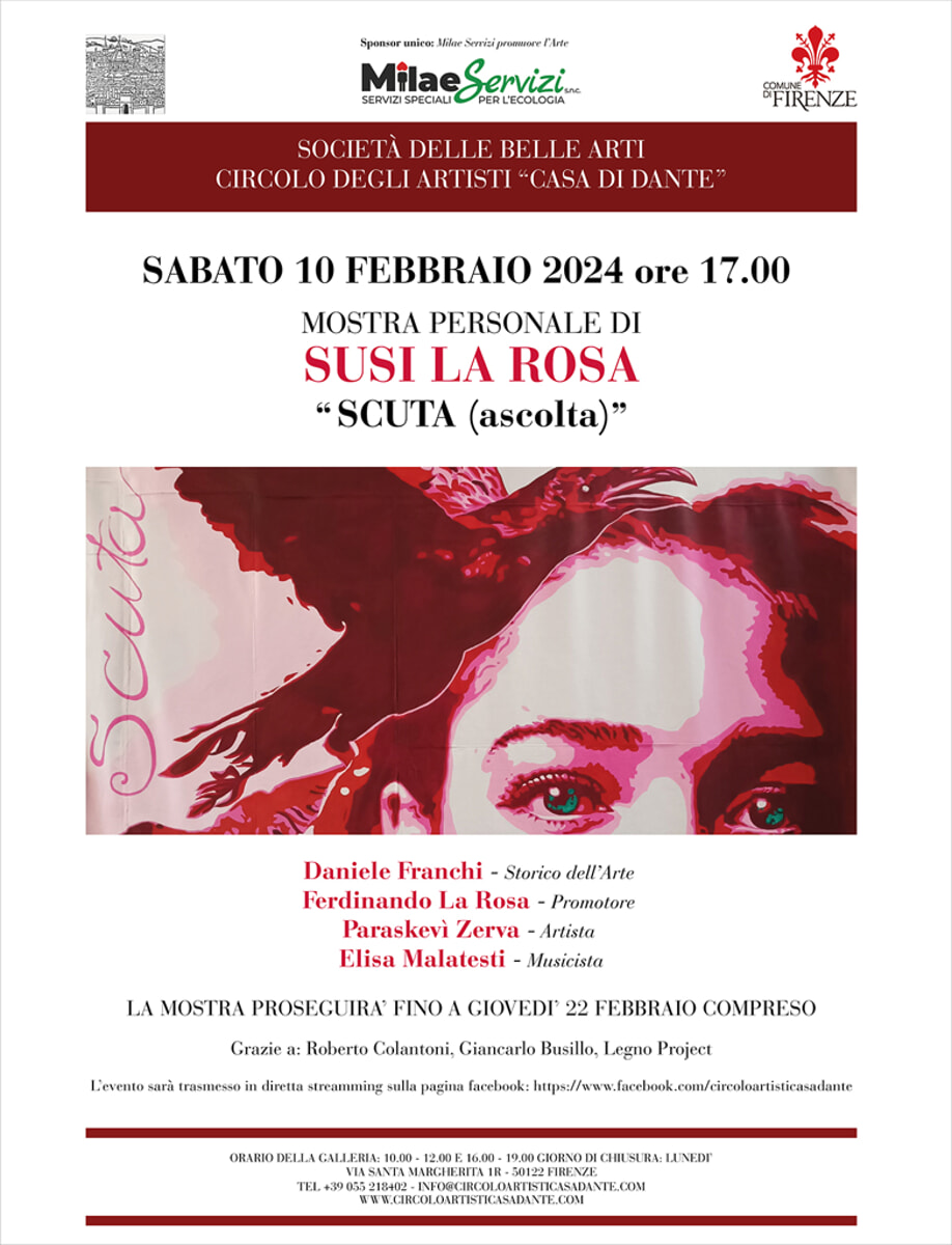 "Scuta", mostra personale di pittura materica