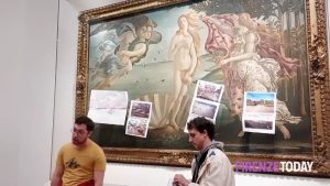 Uffizi: nuovo blitz alla Venere di Botticelli / VIDEO