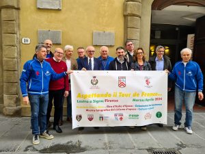 Partenza del Giro d’Italia d’Epoca con la Ciclostorica Lastrense per riscoprire il ciclismo di una volta