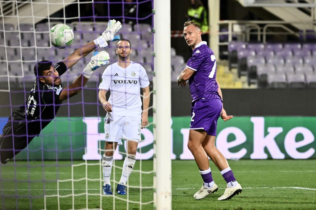 Fiorentina-Maccabi Haifa 1-1: Khalaili risponde a Barák. Viola ai quarti