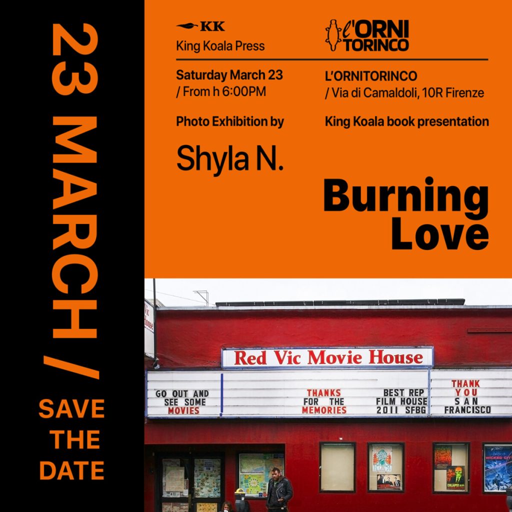 "Burning love" alla Libreria Ornitorinco