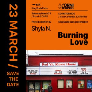 "Burning love" alla Libreria Ornitorinco