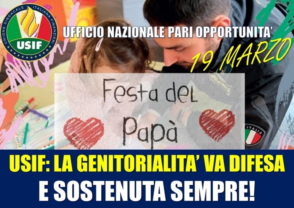 Festa del papà, Usif al governo: "Sostenere e difendere la genitorialità"