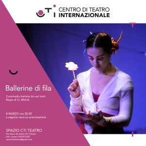 Festa delle donne: al Teatro Cti lo spettacolo "Ballerine di fila"