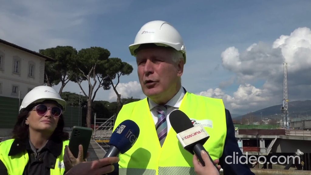 Alta velocità, sopralluogo di Giani alla nuova stazione Firenze Belfiore: “Il futuro è qui” VIDEO