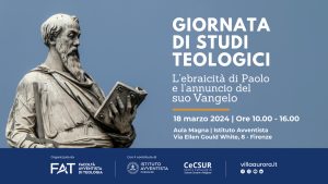 Giornata di studi teologici - “L’ebraicità di Paolo e l’annuncio del suo vangelo”