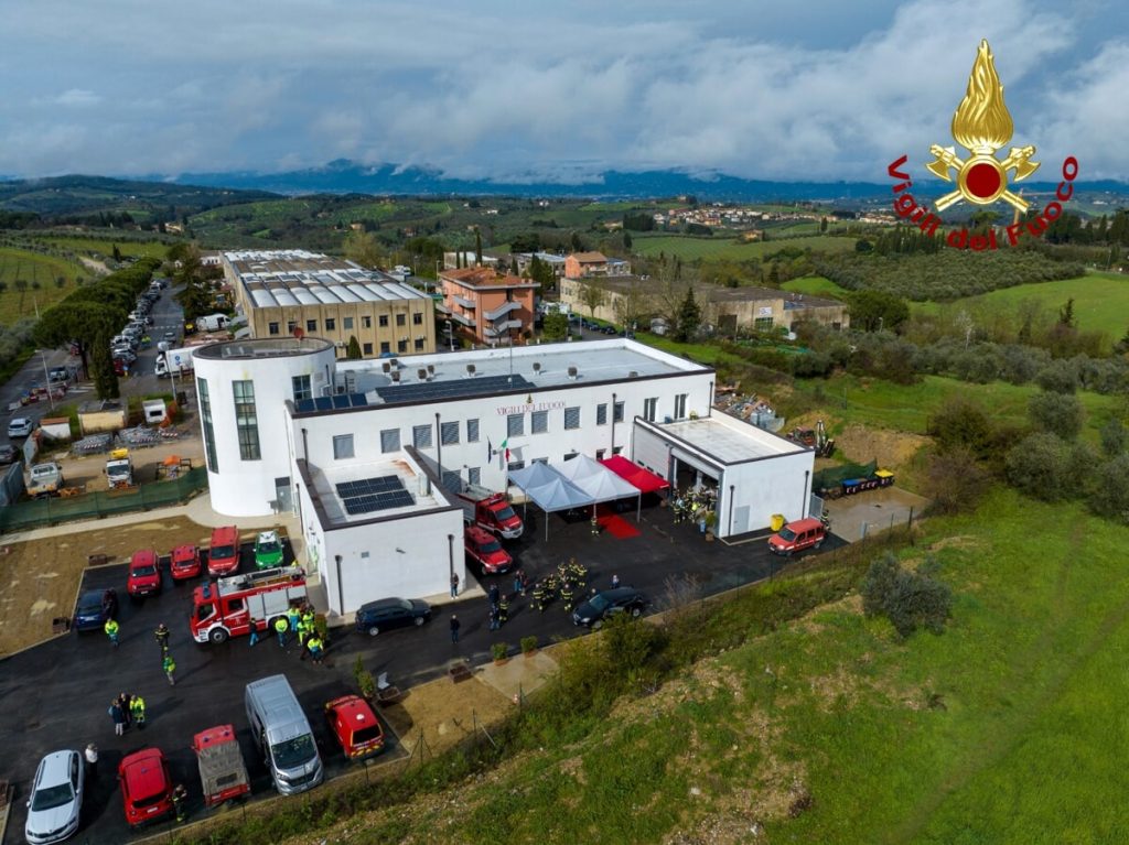 Inaugurato un nuovo distaccamento dei vigili del fuoco / FOTO