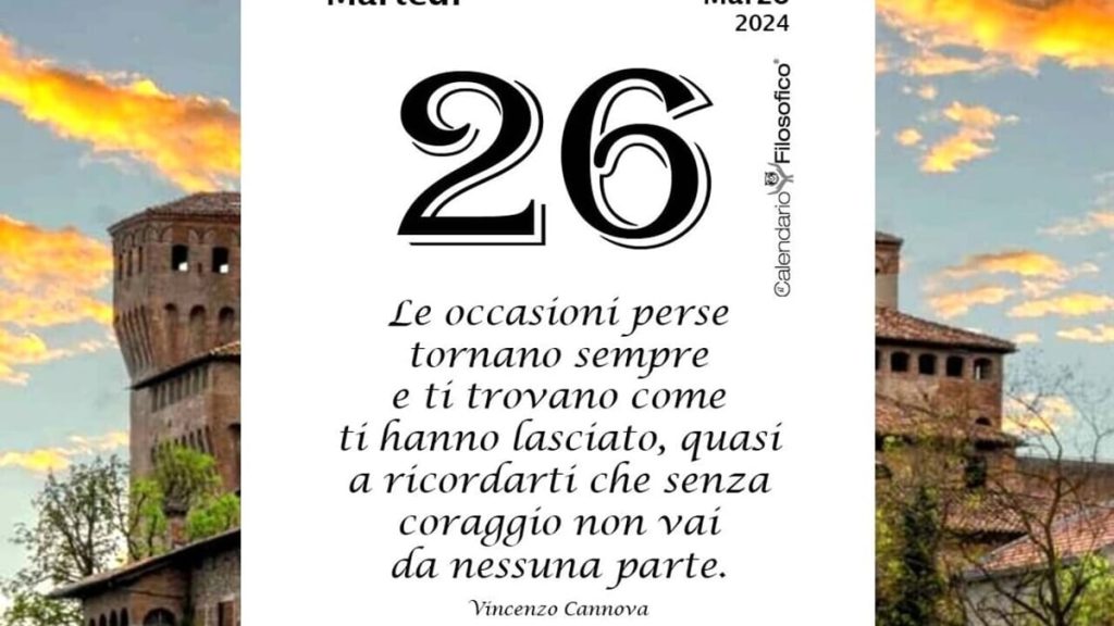 Almanacco | Martedì 26 marzo: accadde oggi, compleanni, santo e proverbio del giorno