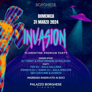 Pasqua a Palazzo Borghese con "Invasion"