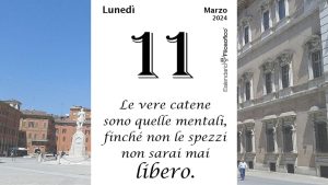 Almanacco | Lunedì 11 marzo: accadde oggi, compleanni, santo e proverbio del giorno