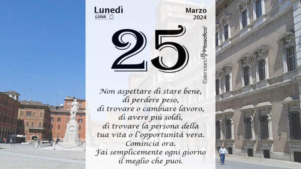 Almanacco | Lunedì 25 marzo: accadde oggi, compleanni, santo e proverbio del giorno