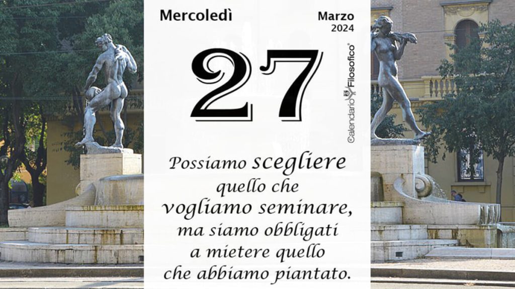 Almanacco | Mercoledì 27 marzo: accadde oggi, compleanni, santo e proverbio del giorno