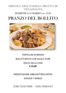 Pranzo del bollito