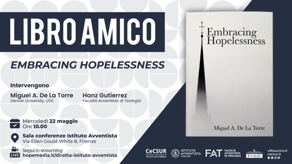 Presentazione del libro "Embracing Hopelessness"