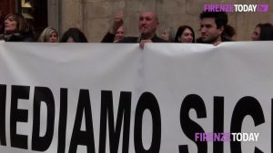 Nuovo presidio per la sicurezza in via Tornabuoni: "Il prefetto non ci ascolta, 800mila euro spesi malissimo in steward" / VIDEO