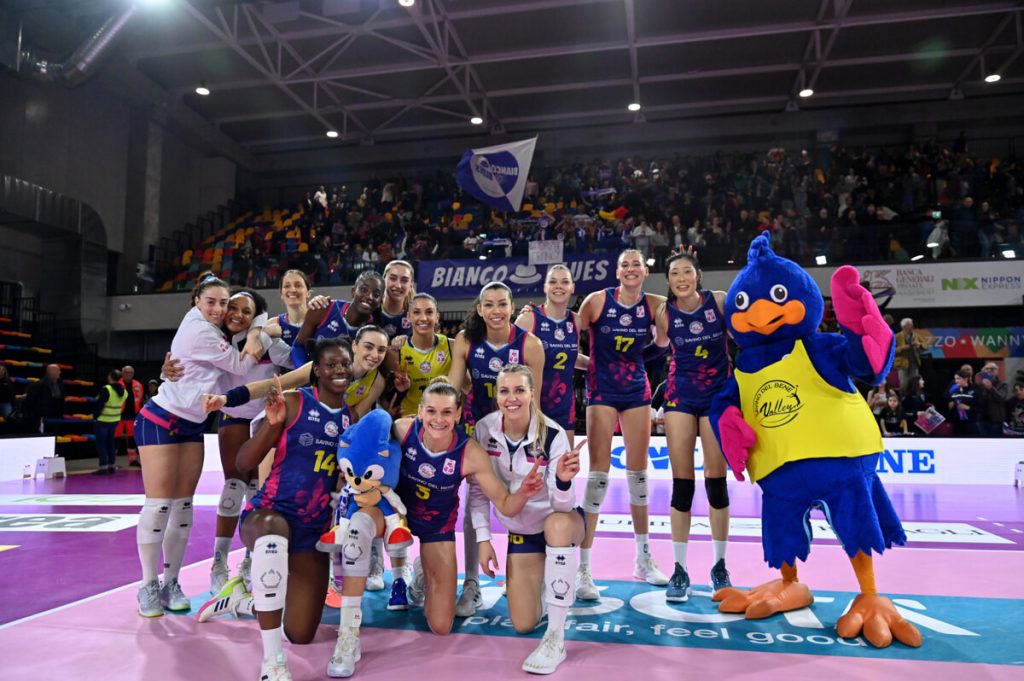 Playoff A1 femminile, la Savino Del Bene parte con il piede giusto: Vallefoglia battuta 3-1