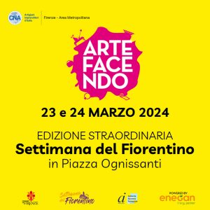 "Artefacendo" in Piazza Ognissanti, la mostra mercato di artigianato artistico e tradizionale con gli artigiani che lavorano dal vivo