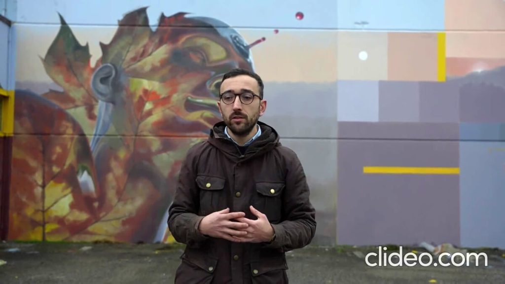 Inaugurato il murale che celebra il Sangiovese VIDEO