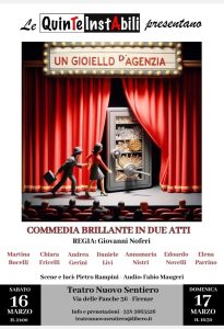 "Un gioiello d'agenzia", tornano le QuinteInstabili al Teatro Nuovo Sentiero