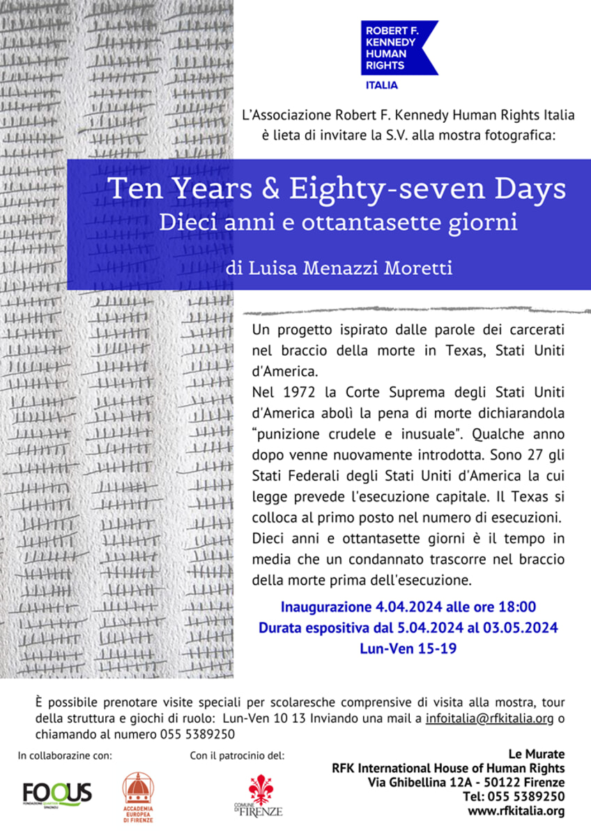 Vernissage mostra fotografica "Ten Years & Eighty-seven Days"