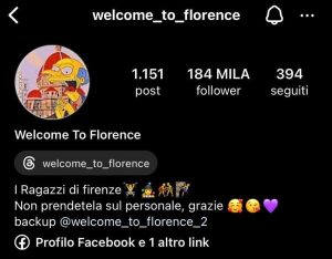Il proprietario di Welcome to Florence bandito da Firenze