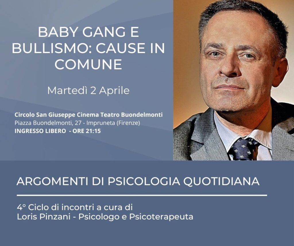 Riprendono gli incontri di psicologia quotidiana a Impruneta