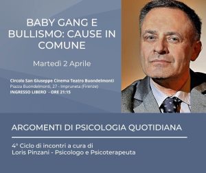Riprendono gli incontri di psicologia quotidiana a Impruneta