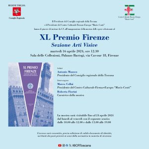 A Palazzo Bastogi la mostra del XL Premio Firenze