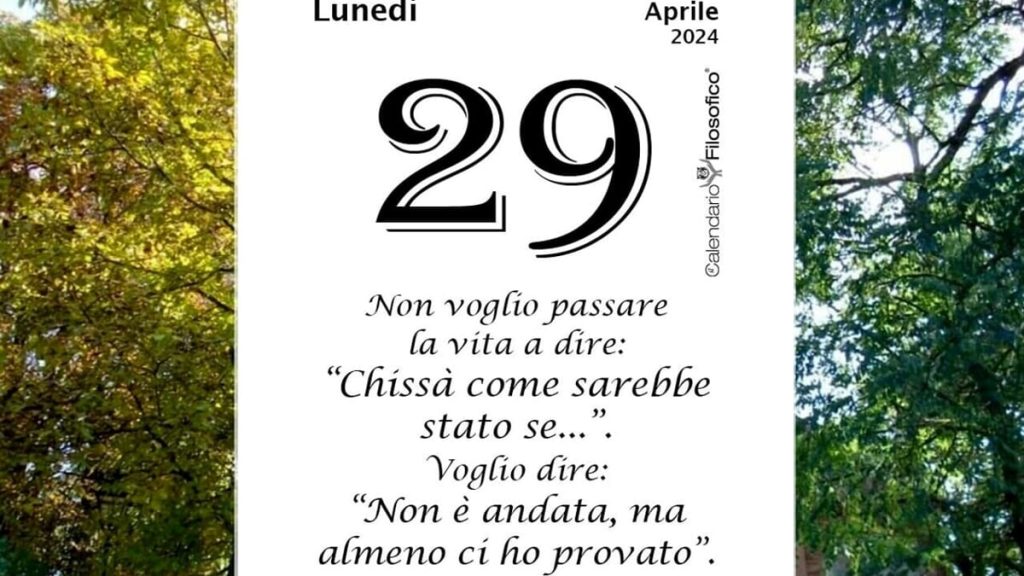 Almanacco | Lunedì 29 aprile: accadde oggi, compleanni, santo e proverbio del giorno