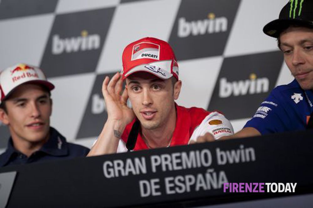 Brutta caduta sulla pista da cross, Andrea Dovizioso a Careggi col Pegaso