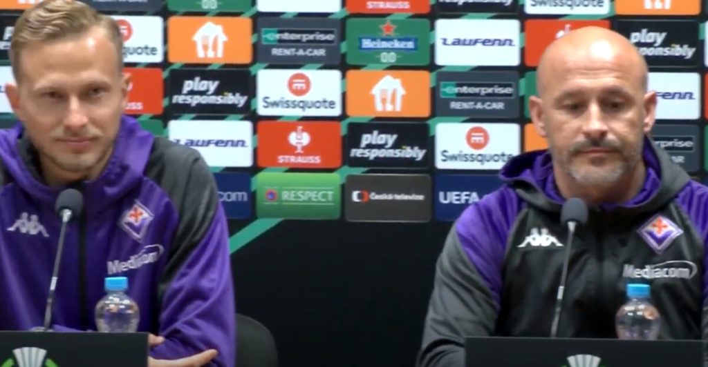 Viktoria Plzen-Fiorentina: le parole di Italiano e Barák alla vigilia