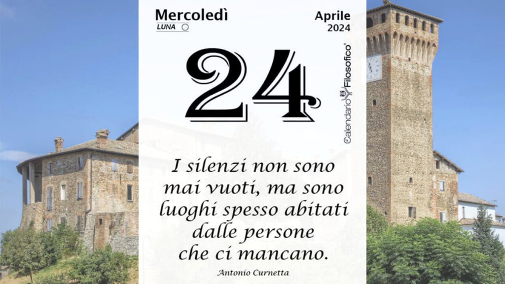Almanacco | Mercoledì 24 aprile: accadde oggi, compleanni, santo e proverbio del giorno