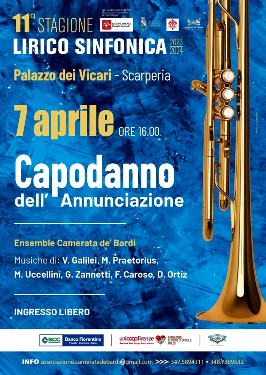 Capodanno dell'Annunciazione con la Camerata de' Bardi