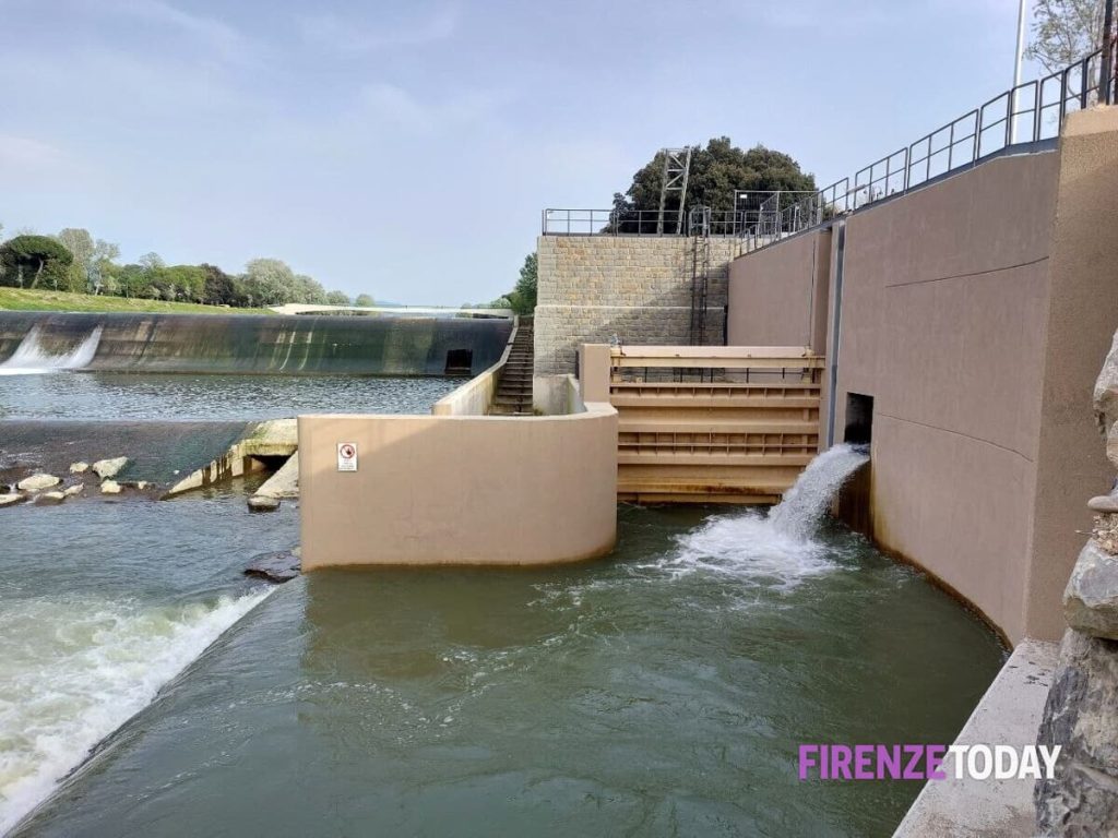 Energia elettrica dall’Arno, in funzione la 'briglia' dell’Isolotto / FOTO
