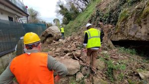 Frana di Tavarnuzze: cronoprogramma per la messa in sicurezza dell'area