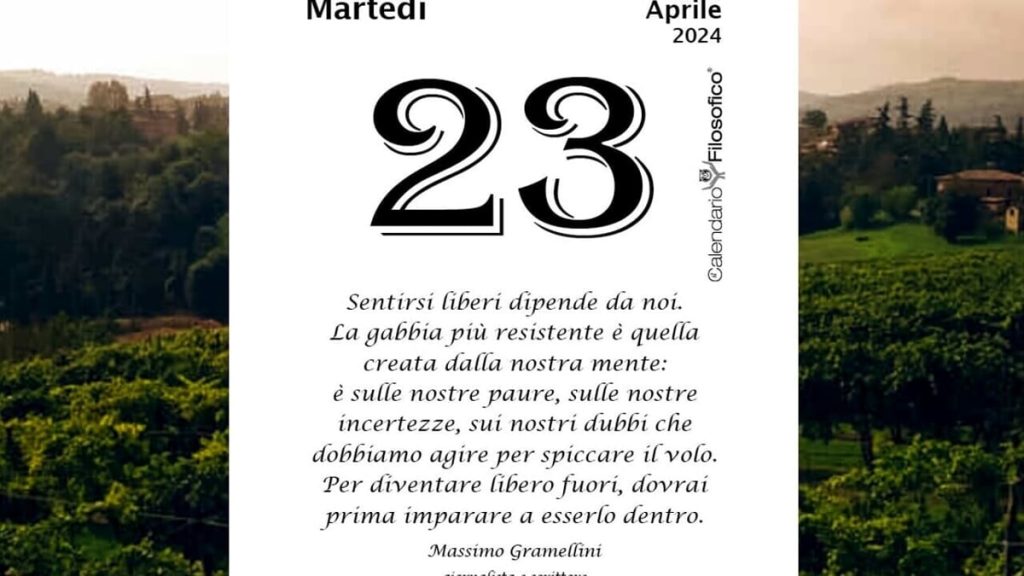 Almanacco | Martedì 23 aprile: accadde oggi, compleanni, santo e proverbio del giorno