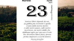 Almanacco | Martedì 23 aprile: accadde oggi, compleanni, santo e proverbio del giorno